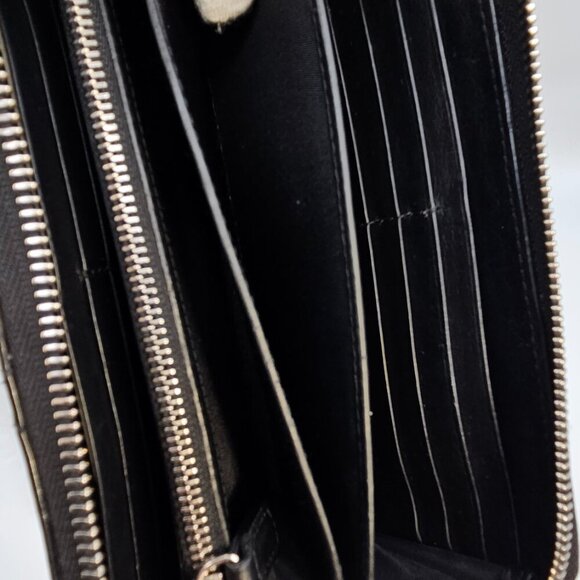 Dior  Cannage Pattern Patent Leather Continental Wallet - Picture 9 of 17